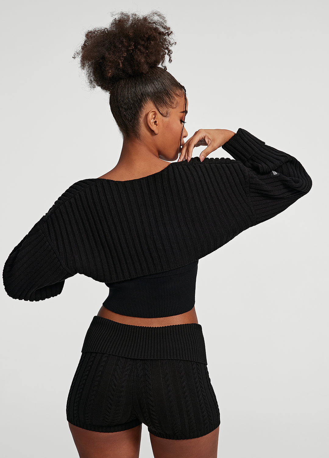 Ribbed Knit Shrug - Image 3