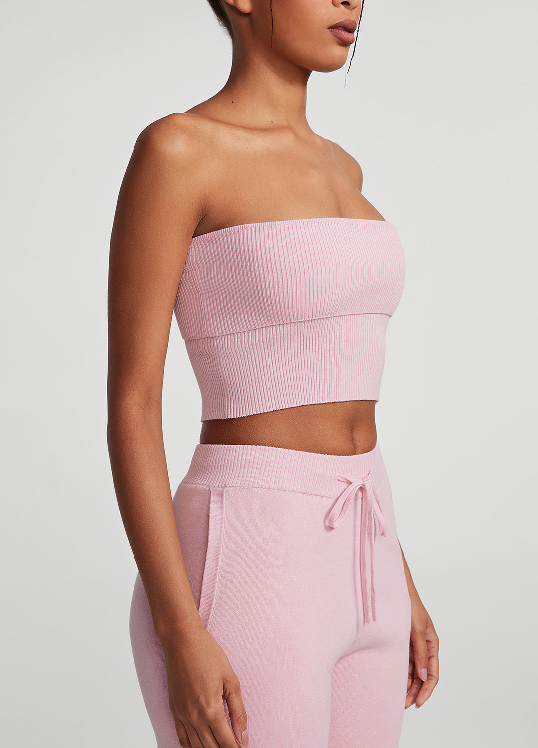 Chunky Knit Crop Top - Image 2