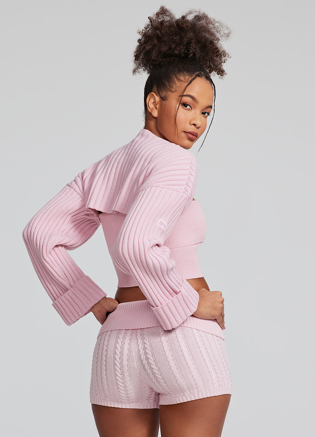 Ribbed Knit Shrug - Image 2