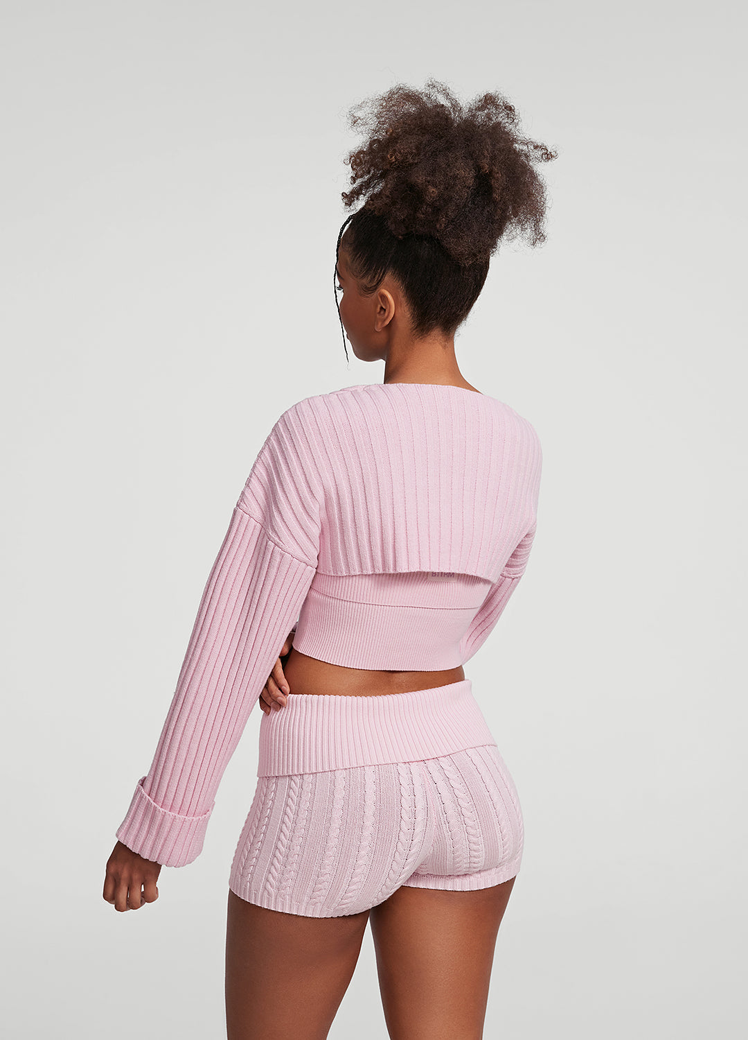 Ribbed Knit Shrug - Image 3