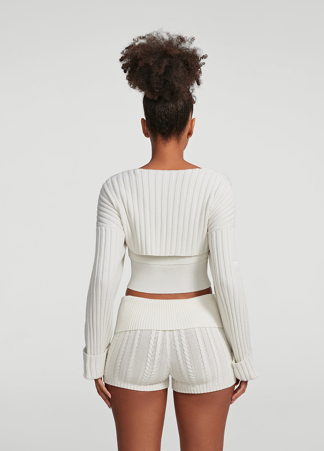 Ribbed Knit Shrug - Image 3