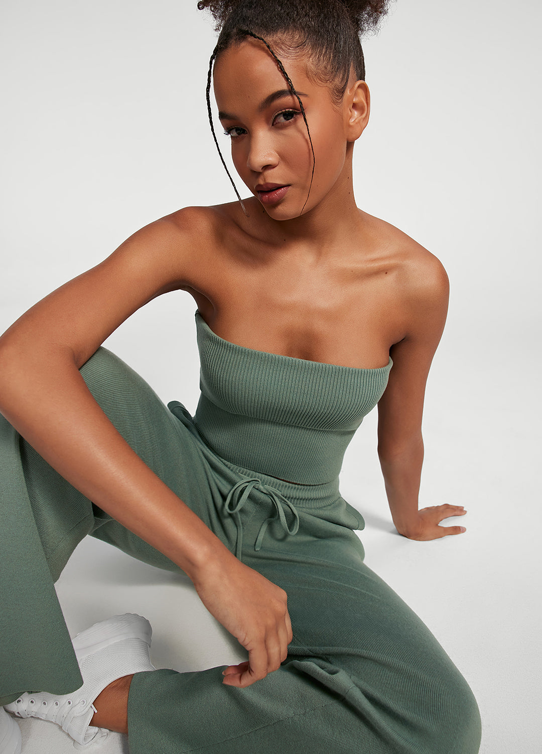 Chunky Knit Crop Top - Image 5