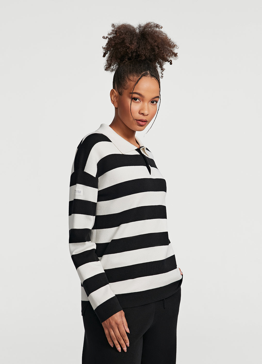 Varsity Striped Rugby Shirt - Image 2