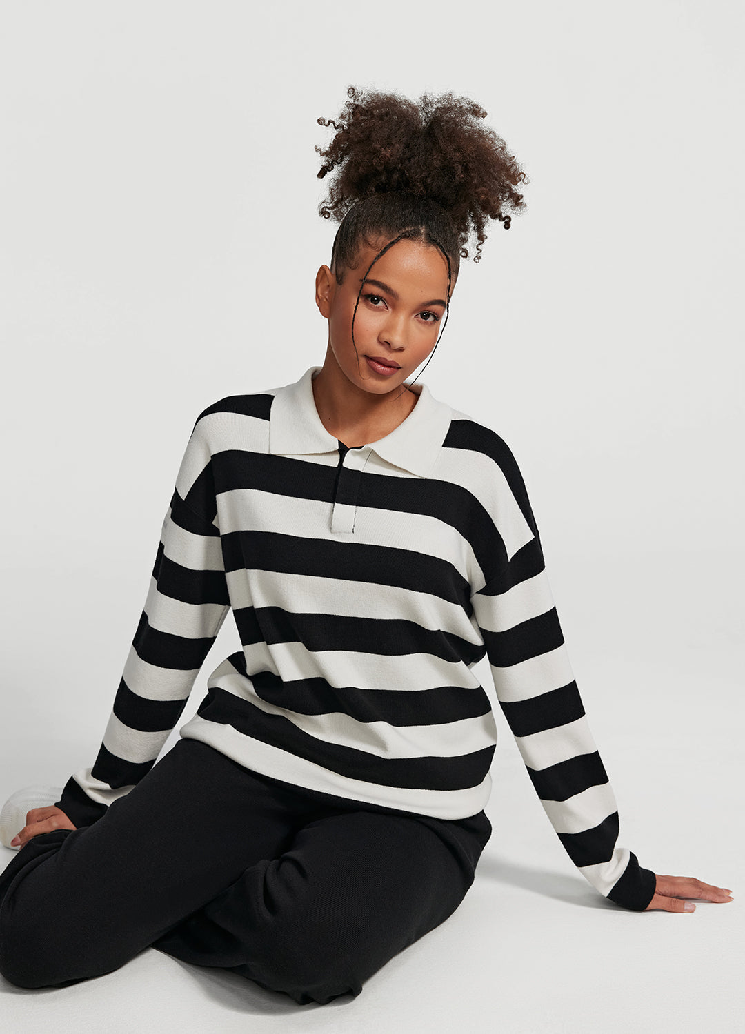 Varsity Striped Rugby Shirt - Image 5