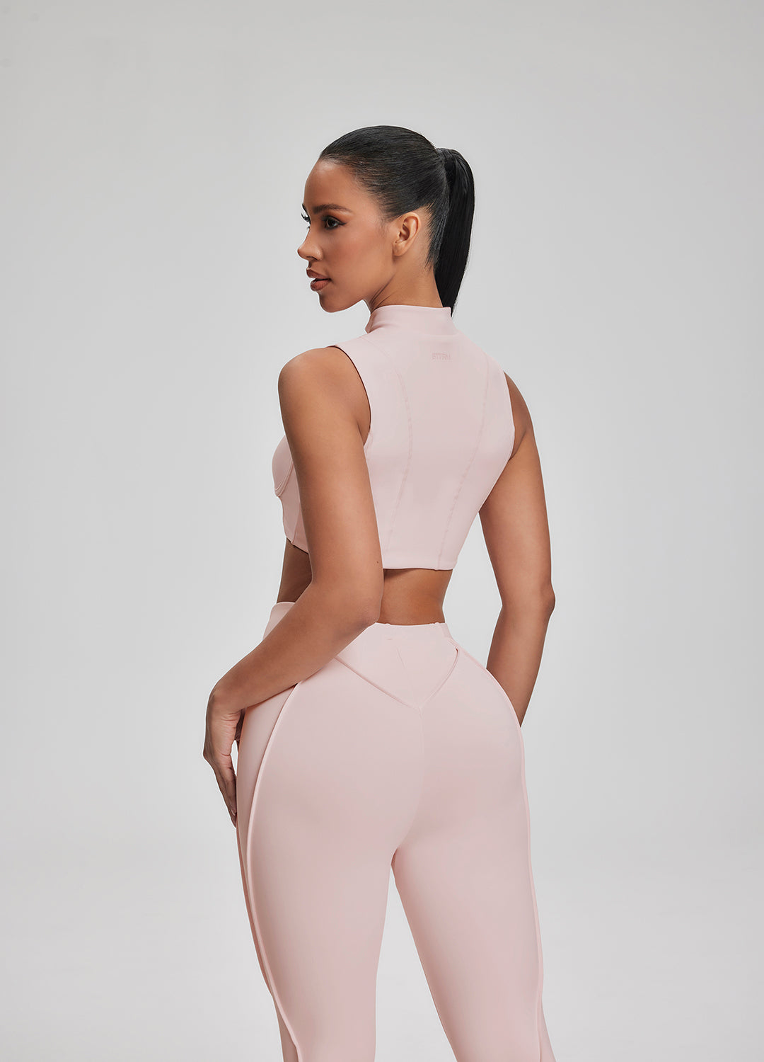 High-Neck Zip-Up Top - Image 5