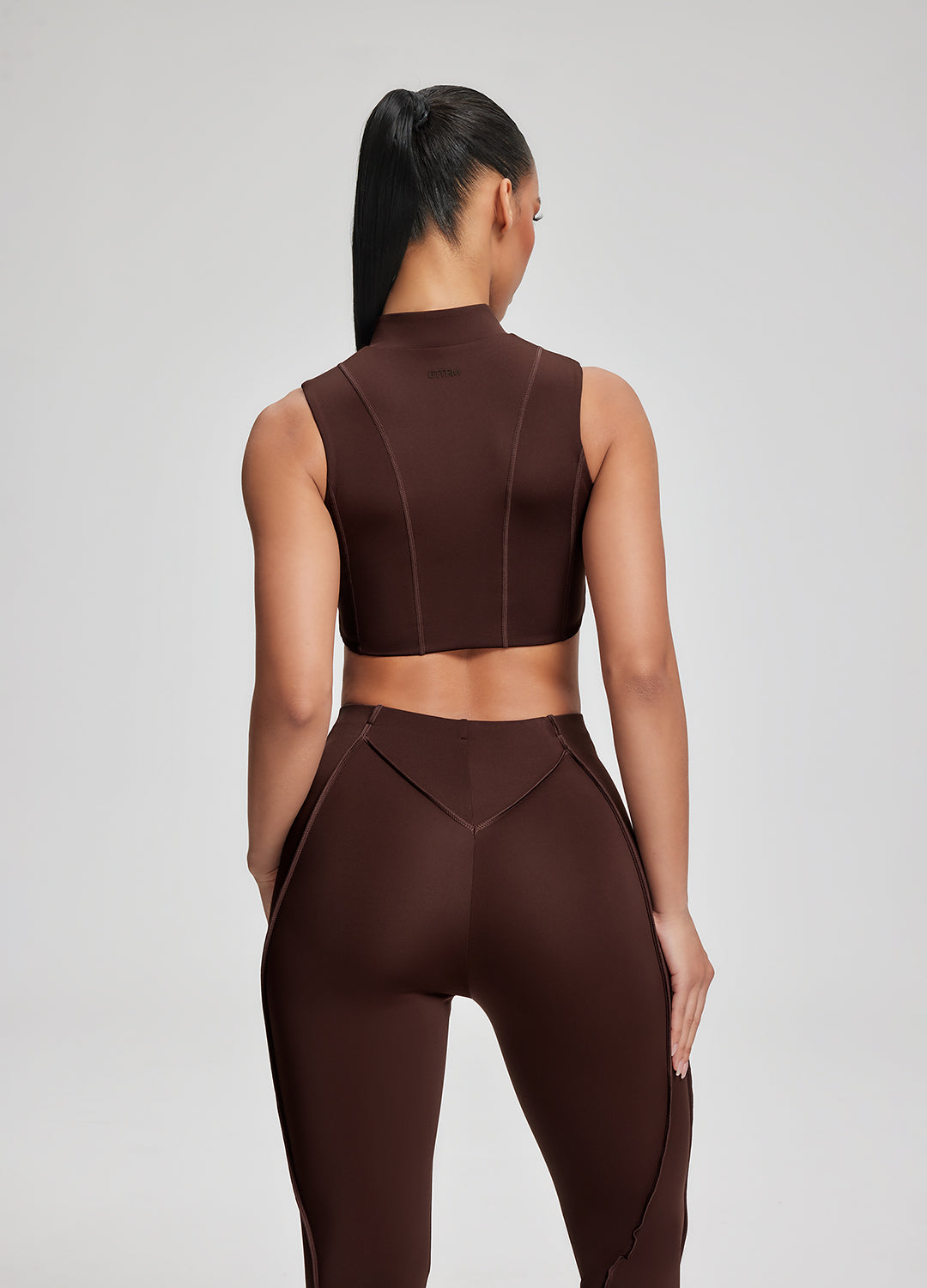 High-Neck Zip-Up Top - Image 5