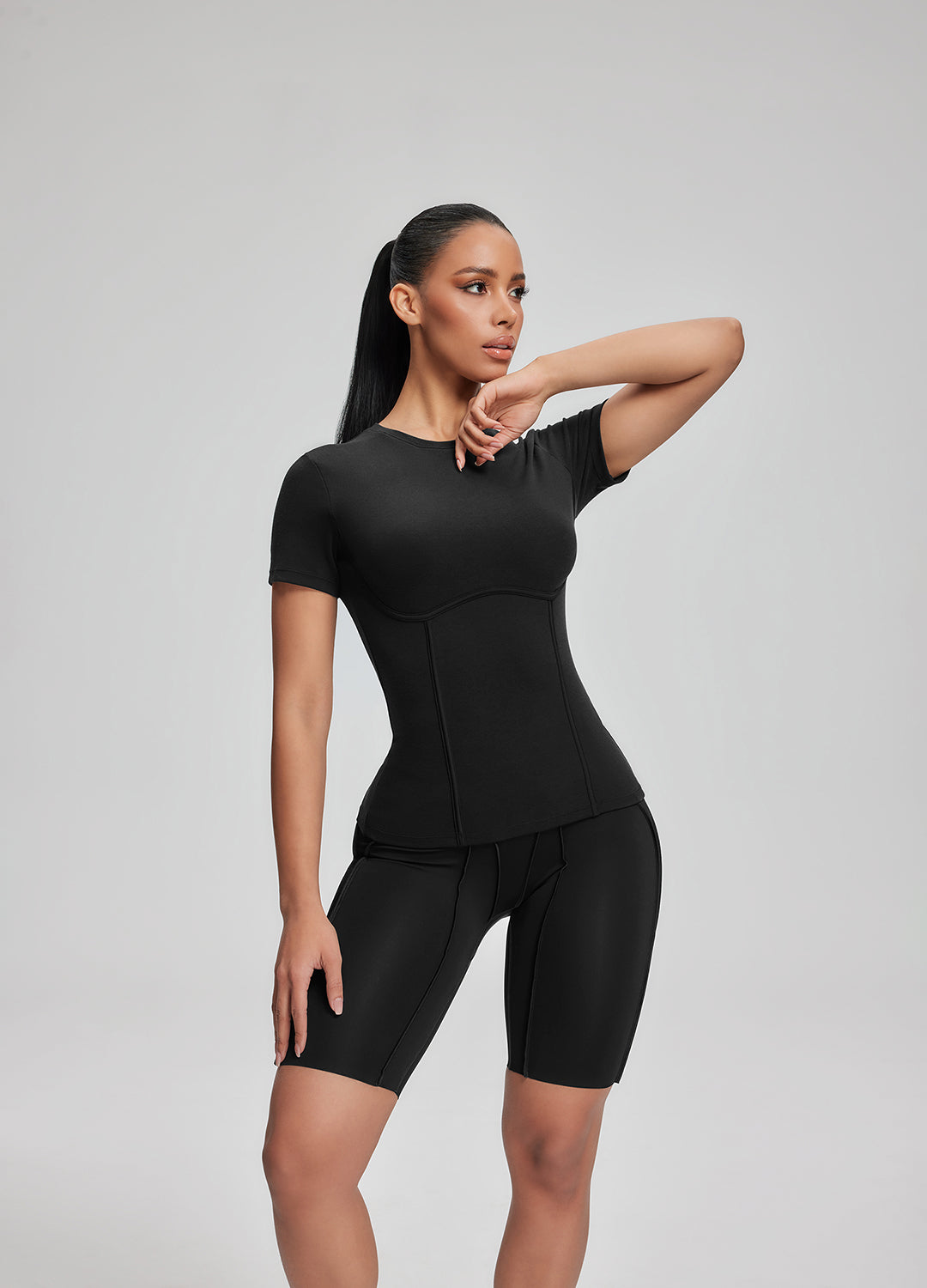 Contour Seam Everyday T-Shirt - Image 4