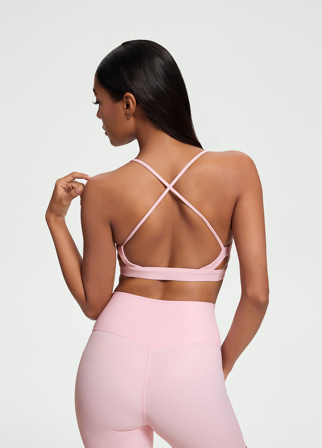 Faux Leather Crossback Top - Image 3