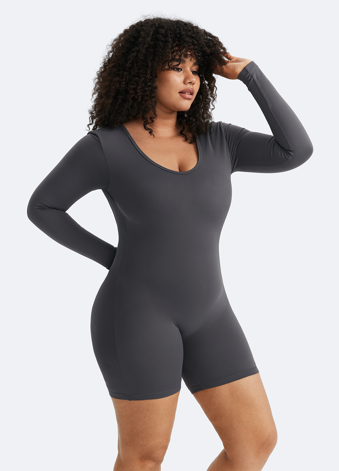 U-back Long Sleeve Bodysuit - Image 7