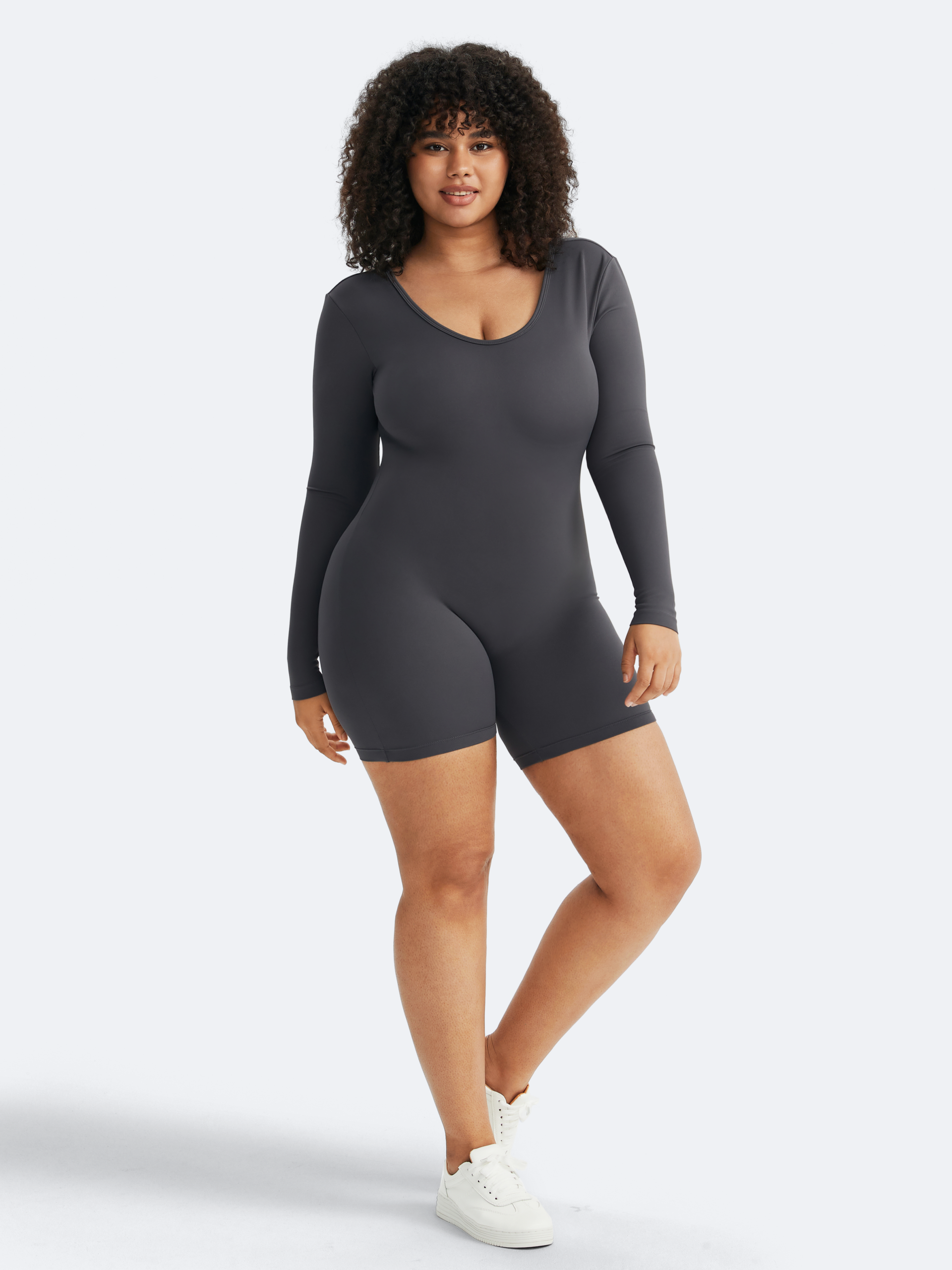 U-back Long Sleeve Bodysuit - Image 11