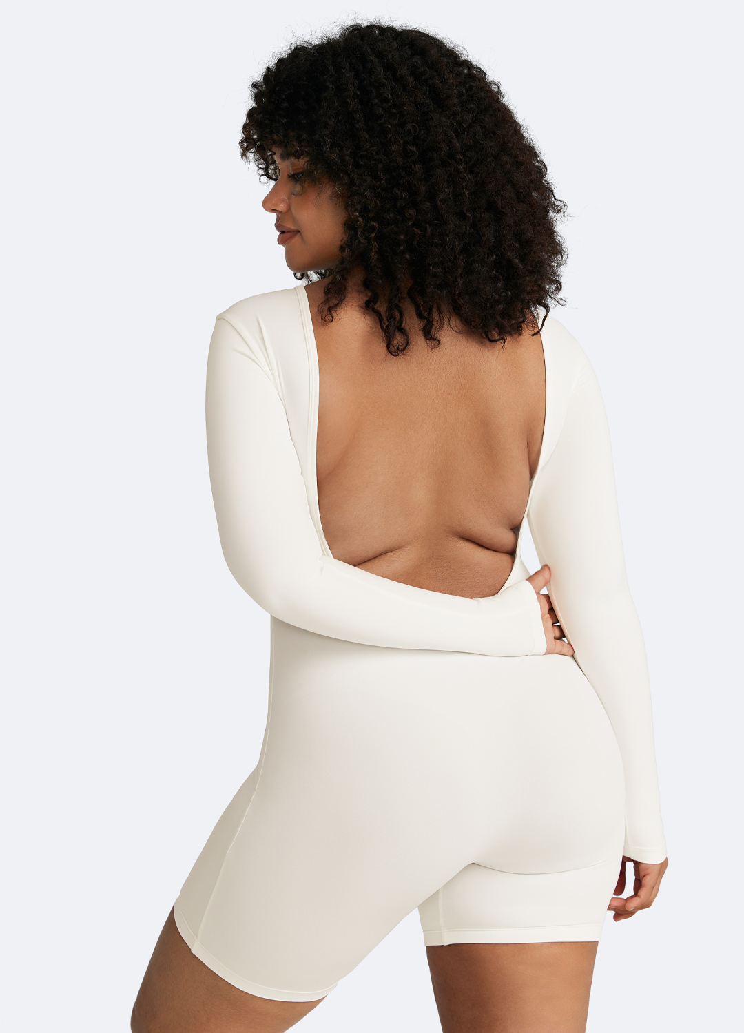 U-back Long Sleeve Bodysuit - Image 9