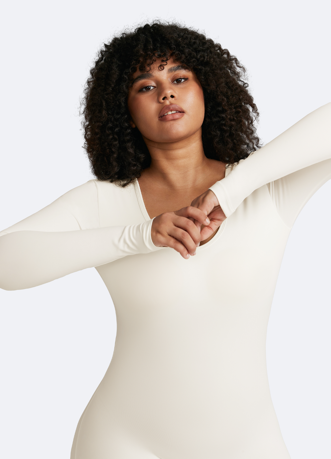 U-back Long Sleeve Bodysuit - Image 10
