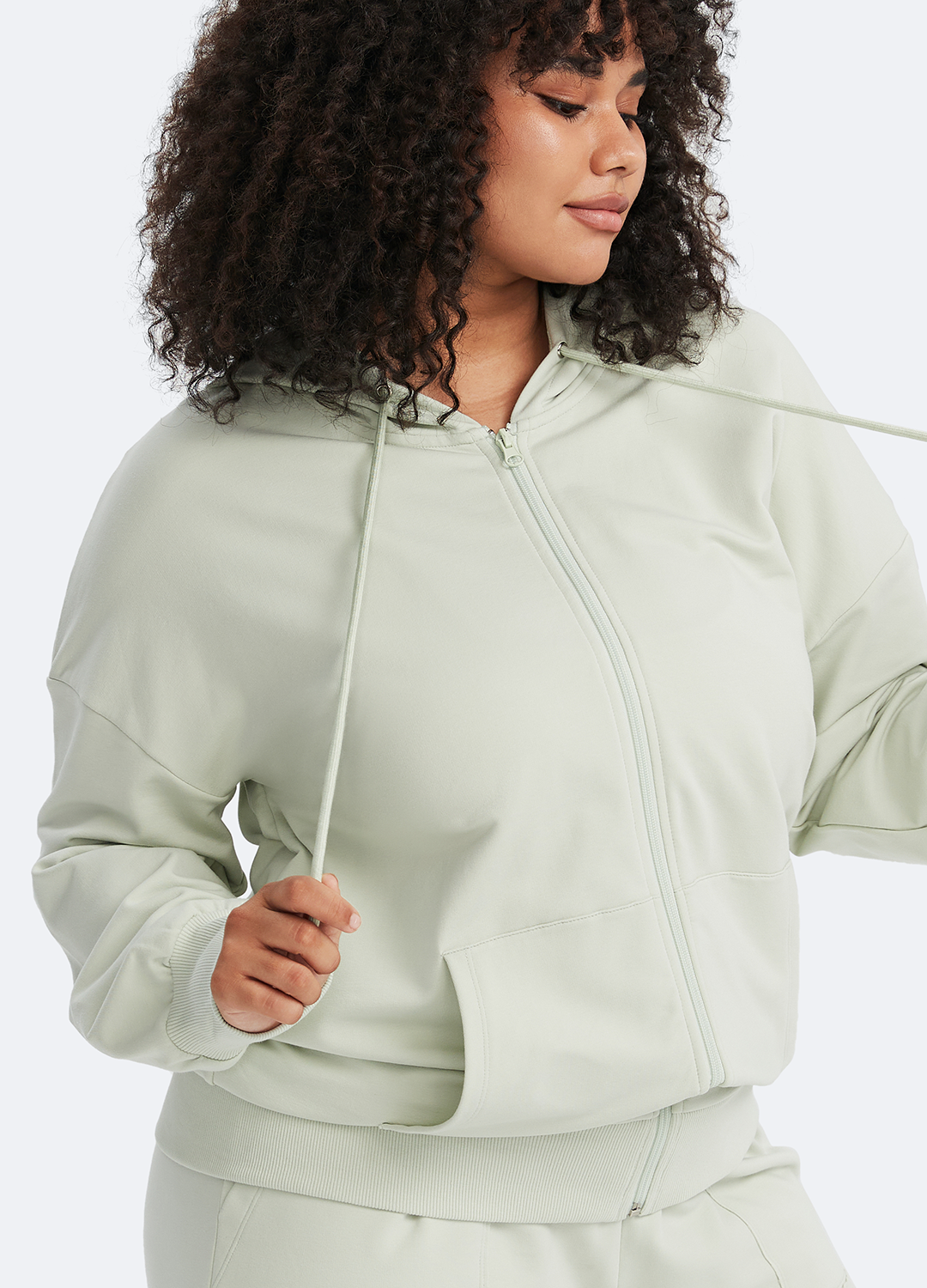 Zip Up Hoodie with Pockets - Image 11