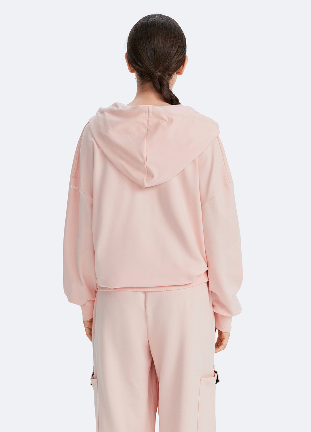 Zip Up Hoodie with Pockets - Image 4