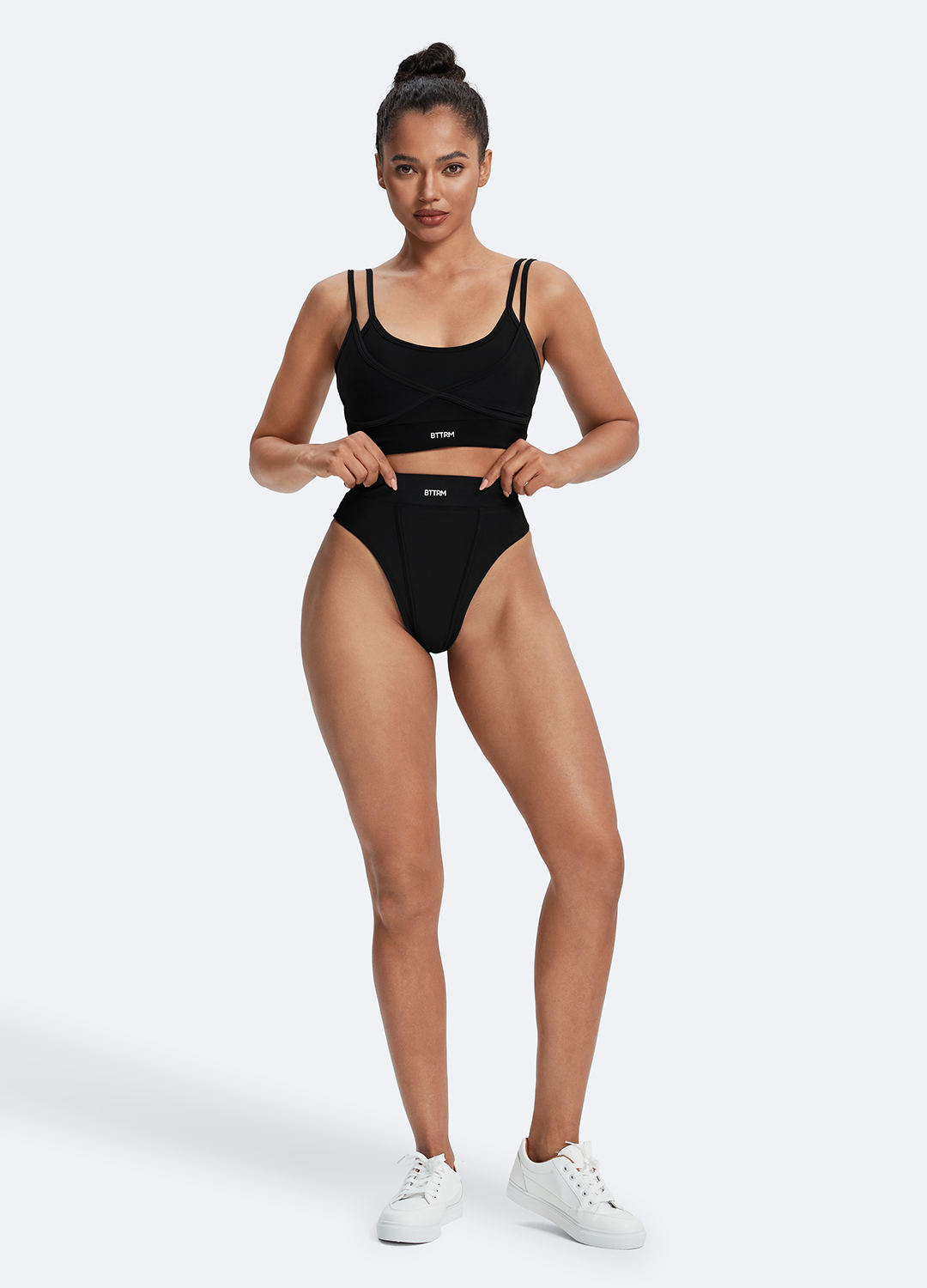 Double-Strap Cotton Bralette - Image 6