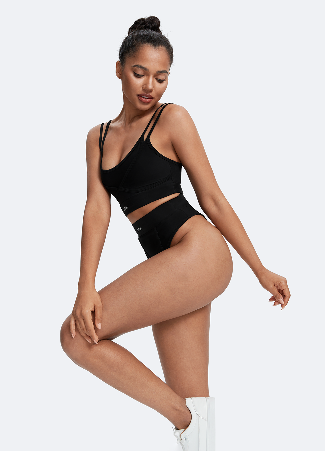 Double-Strap Cotton Bralette - Image 4