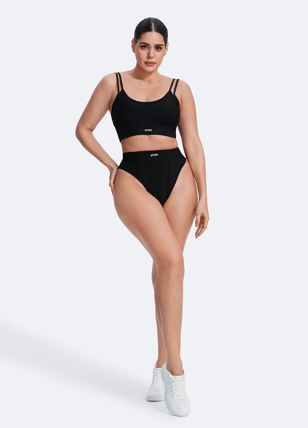 Double-Strap Cotton Bralette - Image 11