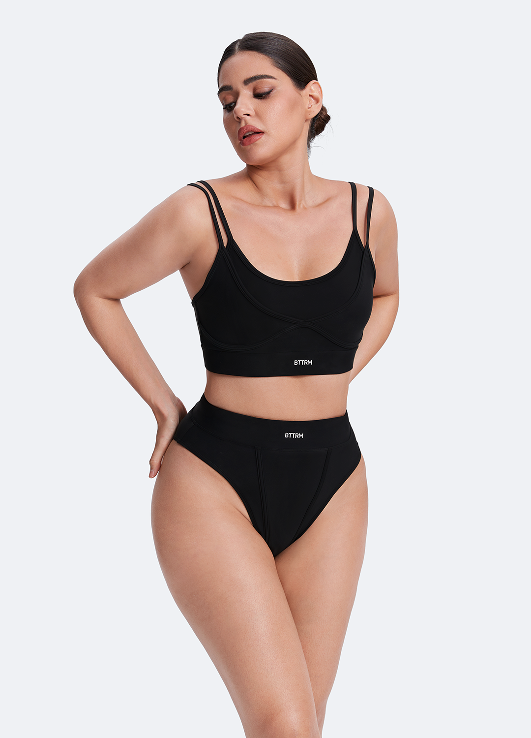 Double-Strap Cotton Bralette - Image 7