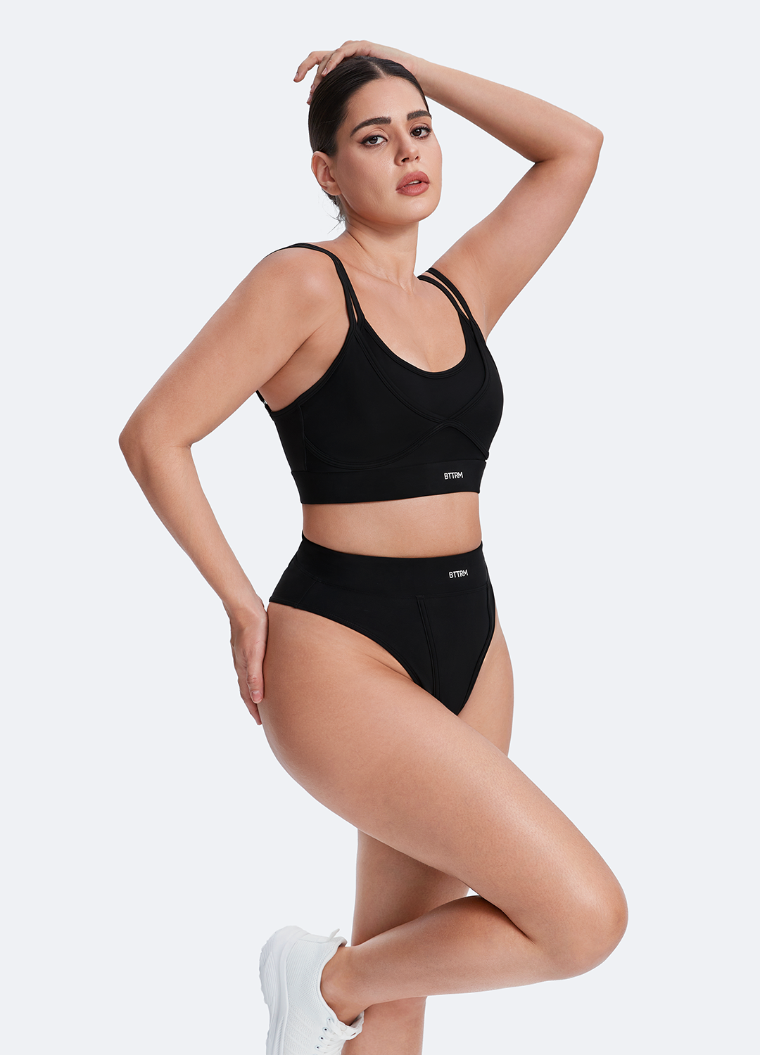 Double-Strap Cotton Bralette - Image 9