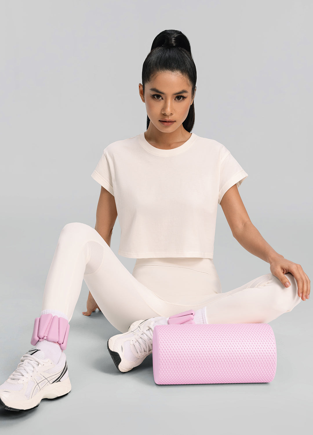 Cropped Cotton T-Shirt - Image 5