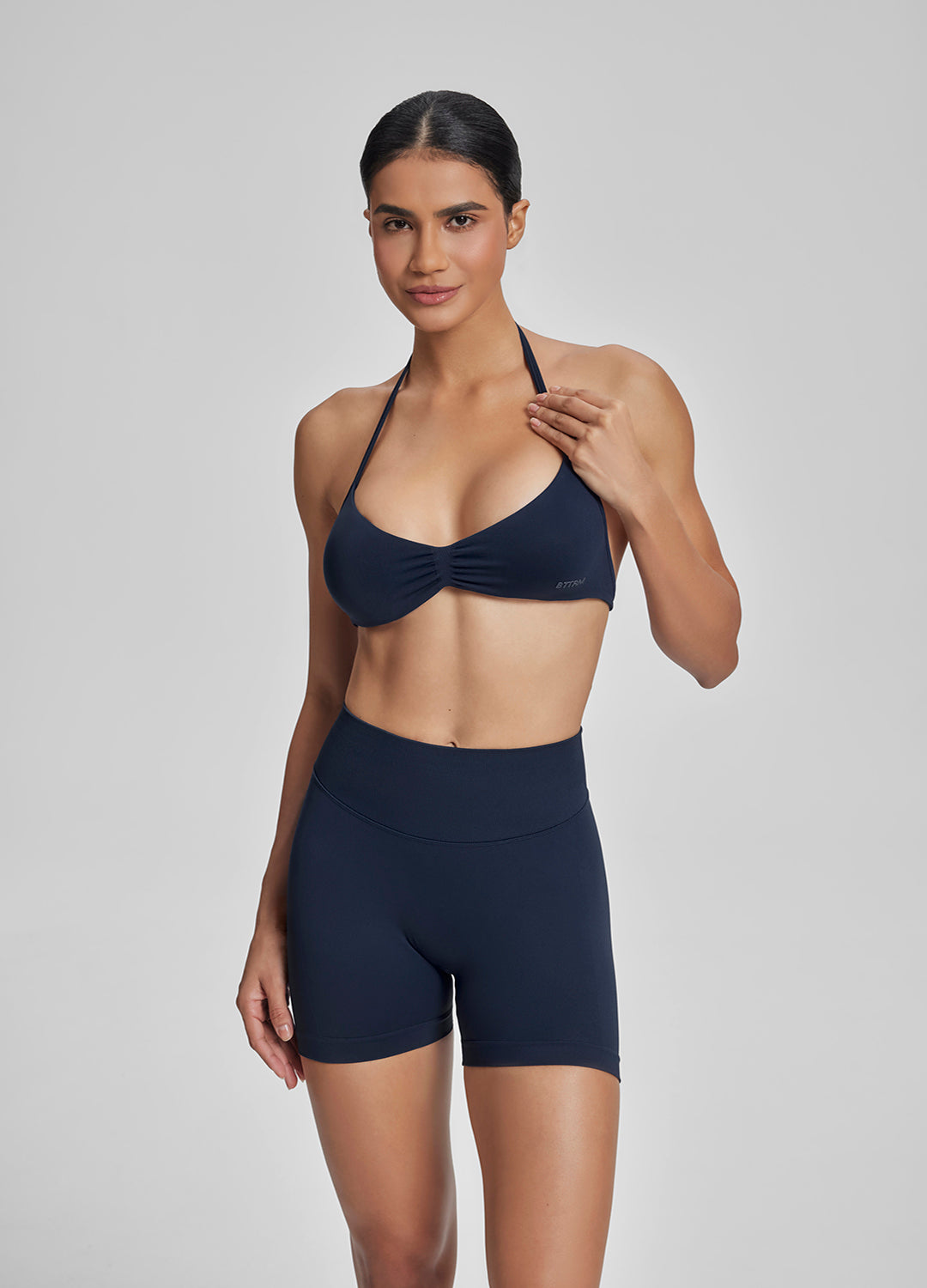 Ultrasculpt High Waisted Butt Lifting Tummy Control Shaping Training Shorts 4.5" - Image 2