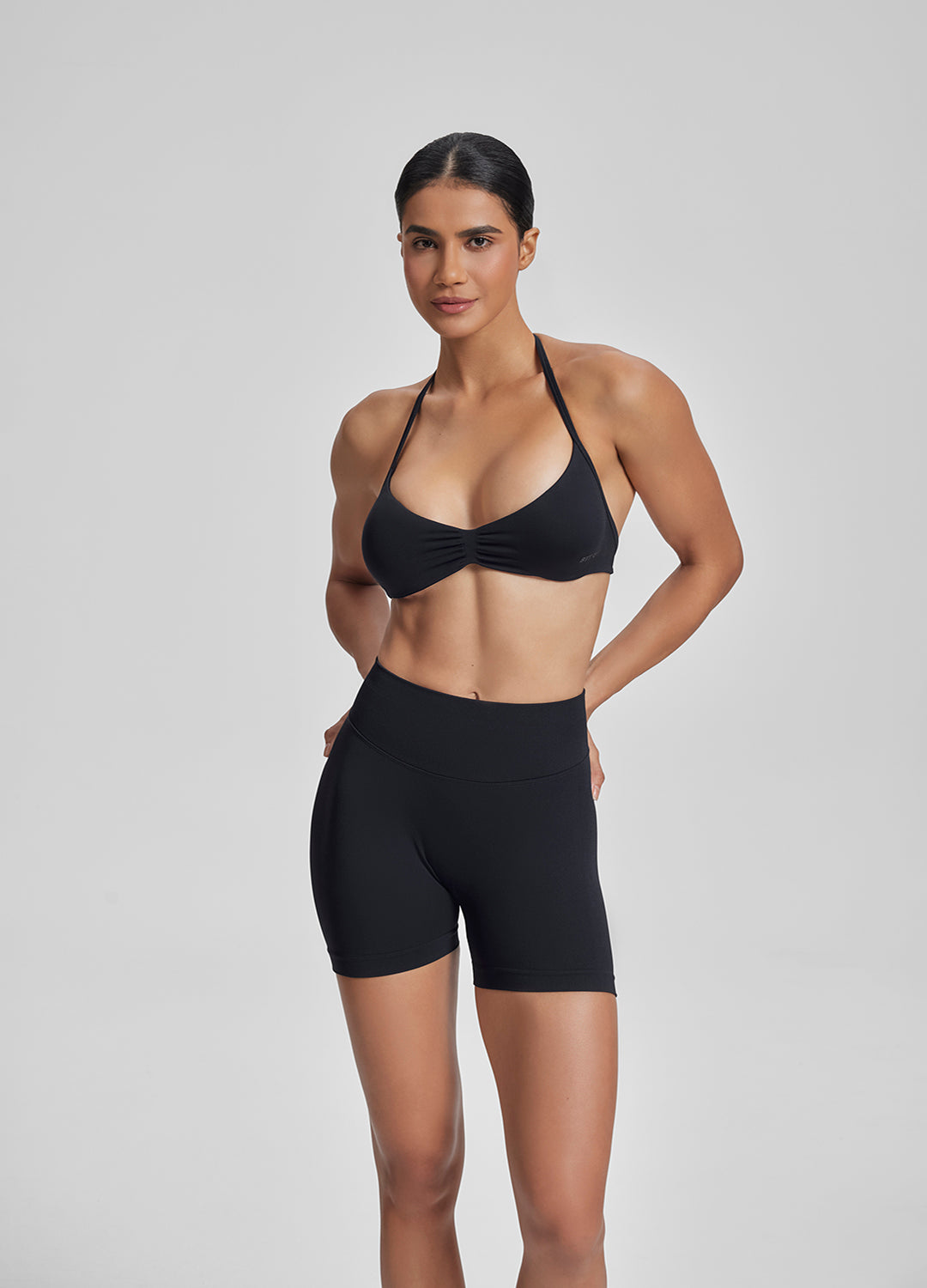 Ultrasculpt High Waisted Butt Lifting Tummy Control Shaping Training Shorts 4.5" - Image 5