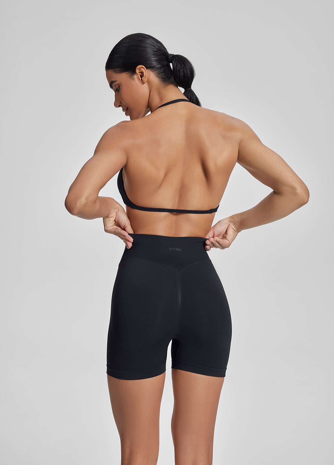 Ultrasculpt High Waisted Butt Lifting Tummy Control Shaping Training Shorts 4.5" - Image 4