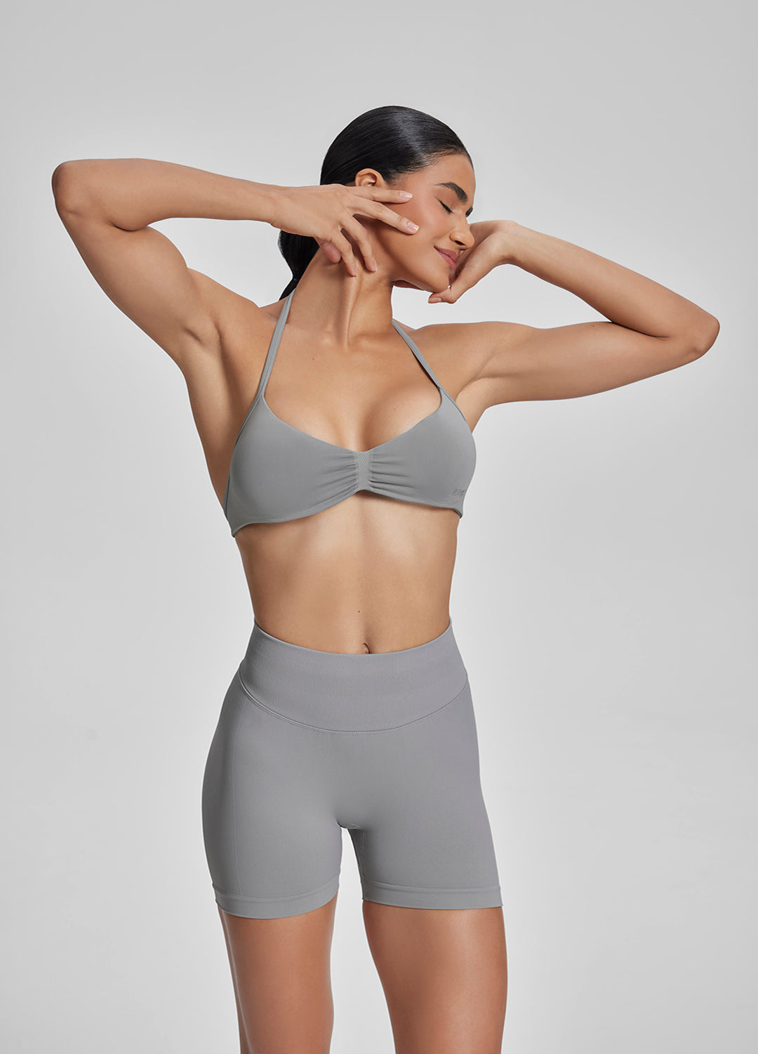 Ultrasculpt High Waisted Butt Lifting Tummy Control Shaping Training Shorts 4.5" - Image 6