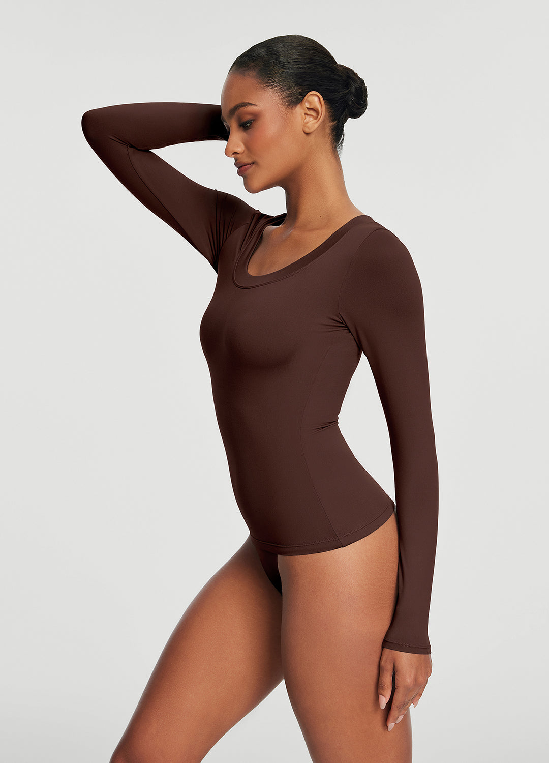 Scoop Neck Long Sleeve Top - Image 3