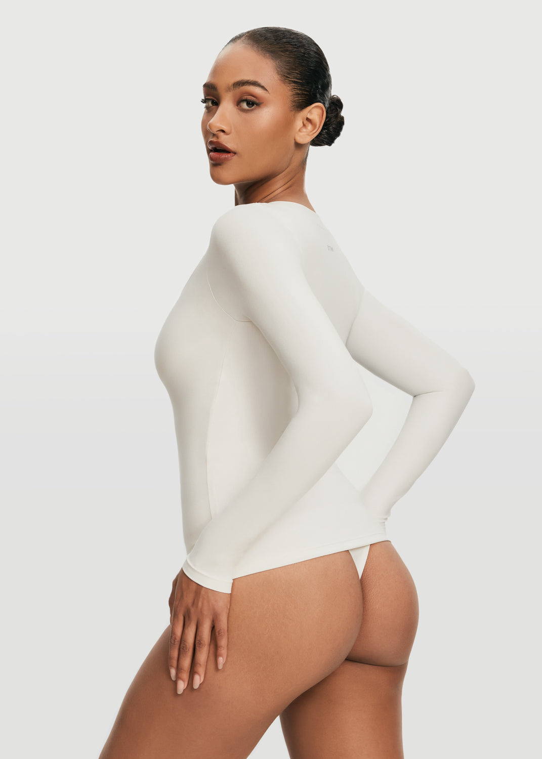 Scoop Neck Long Sleeve Top - Image 3