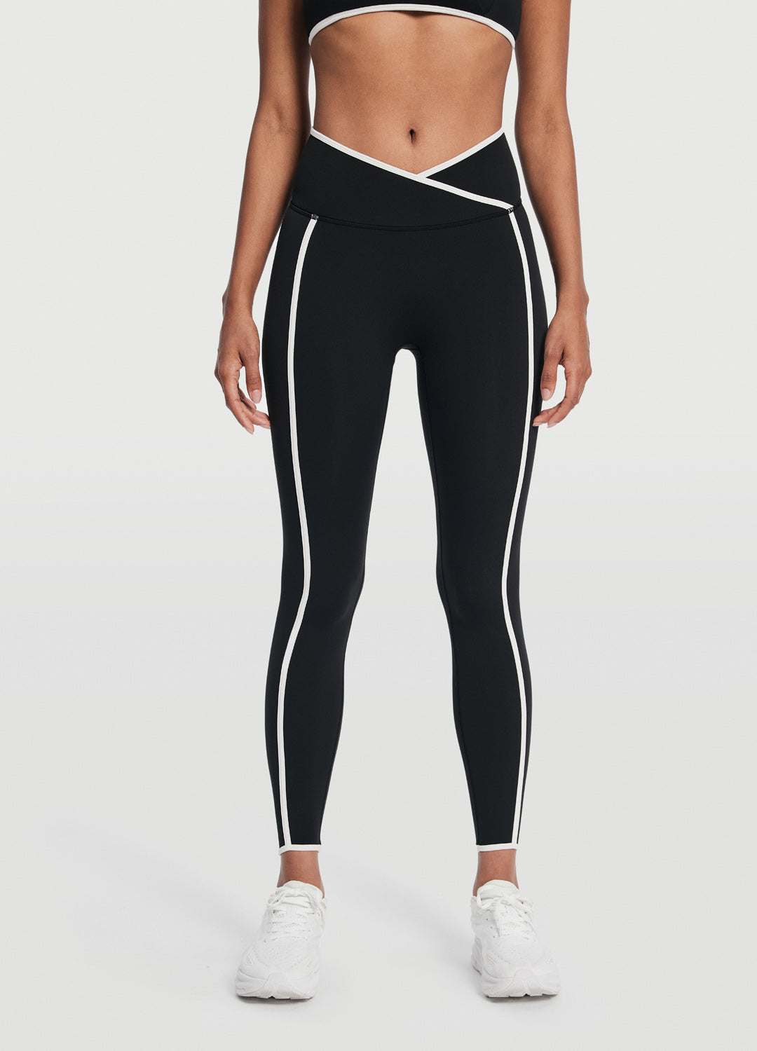 Crossover Waist Leggings - Image 2