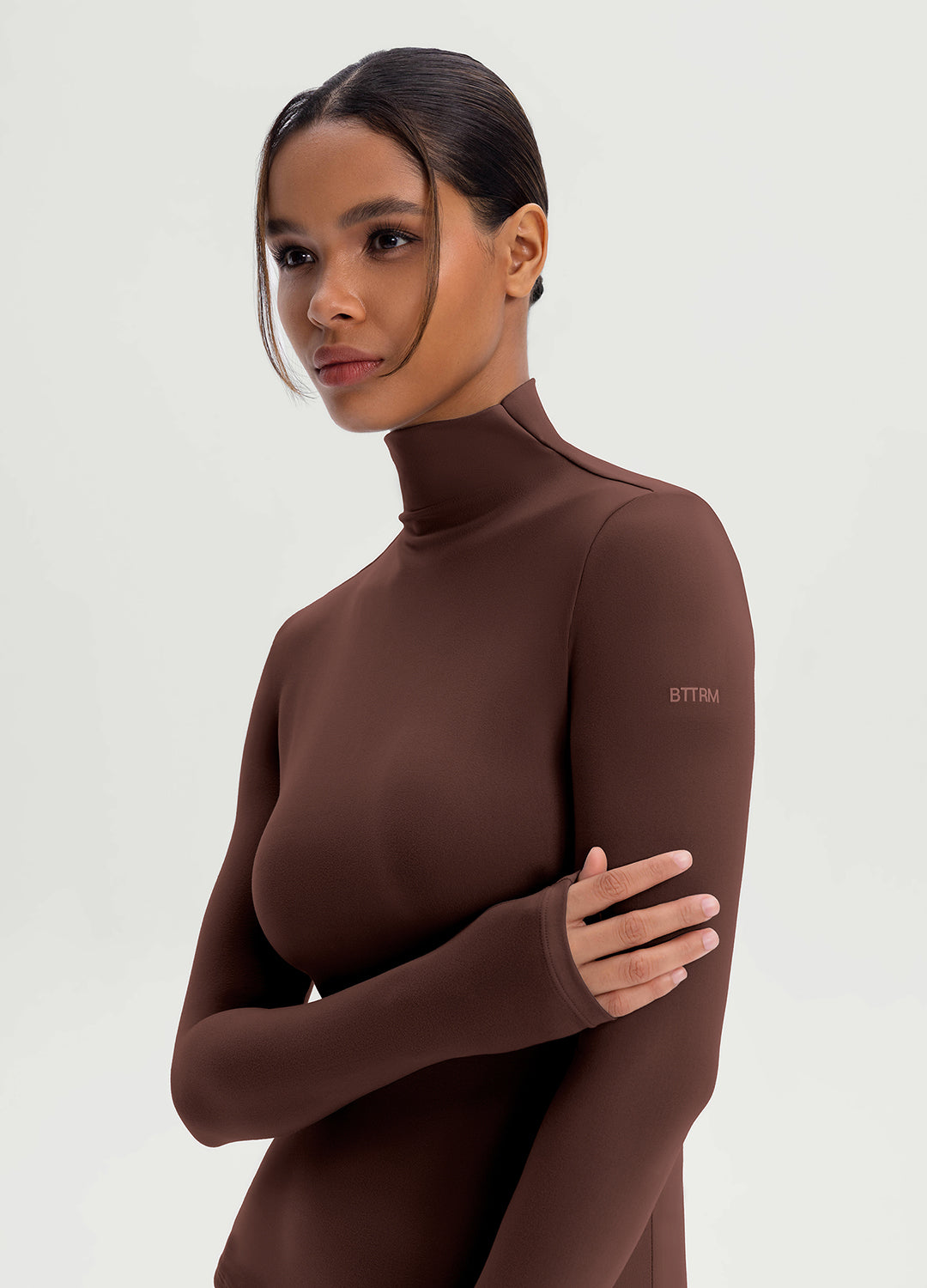 Mock Neck Long Sleeve Top - Image 5