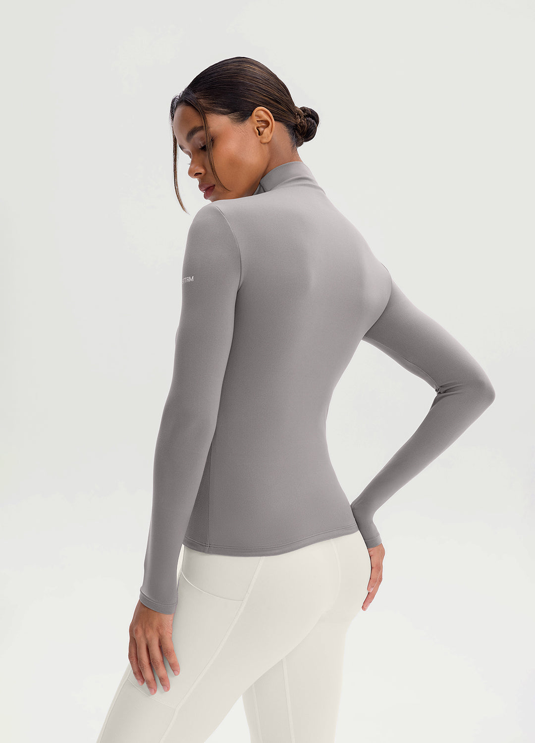 Mock Neck Long Sleeve Top - Image 2
