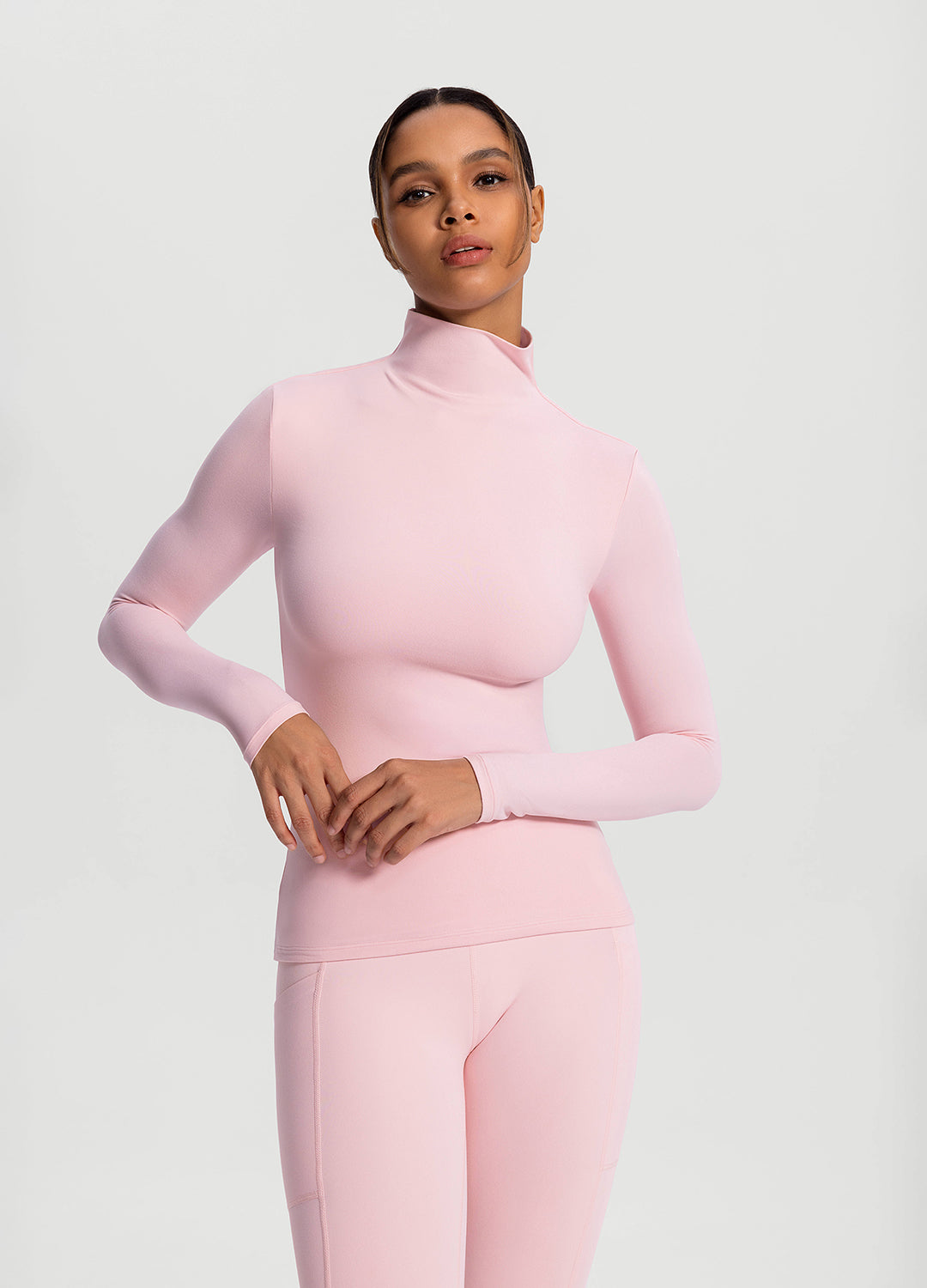 Mock Neck Long Sleeve Top - Image 5