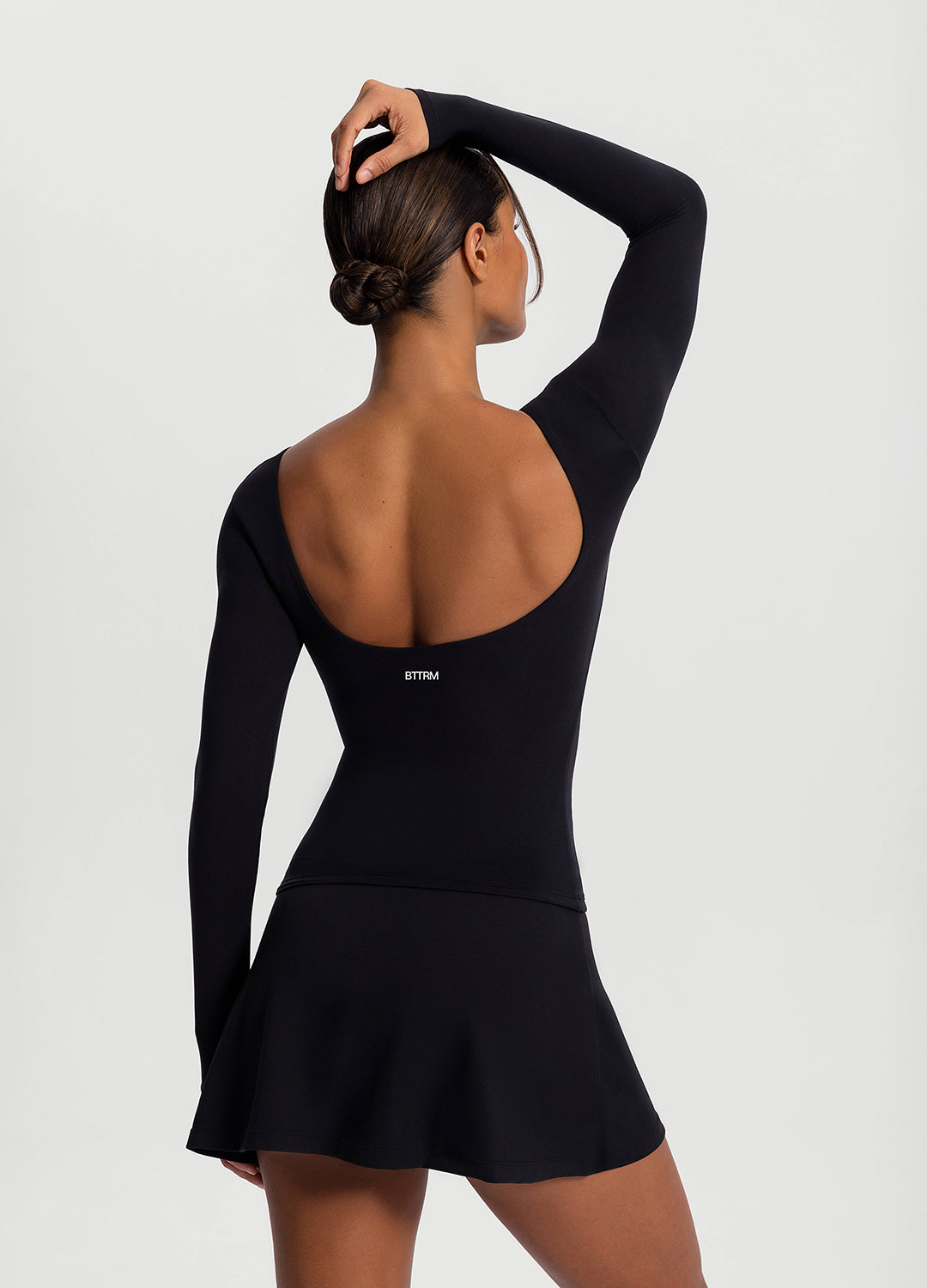 Open-Back Long Sleeve Top - Image 3