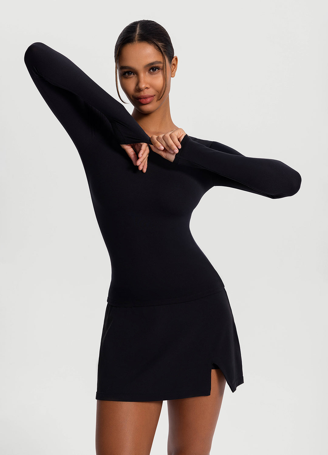 Open-Back Long Sleeve Top - Image 5