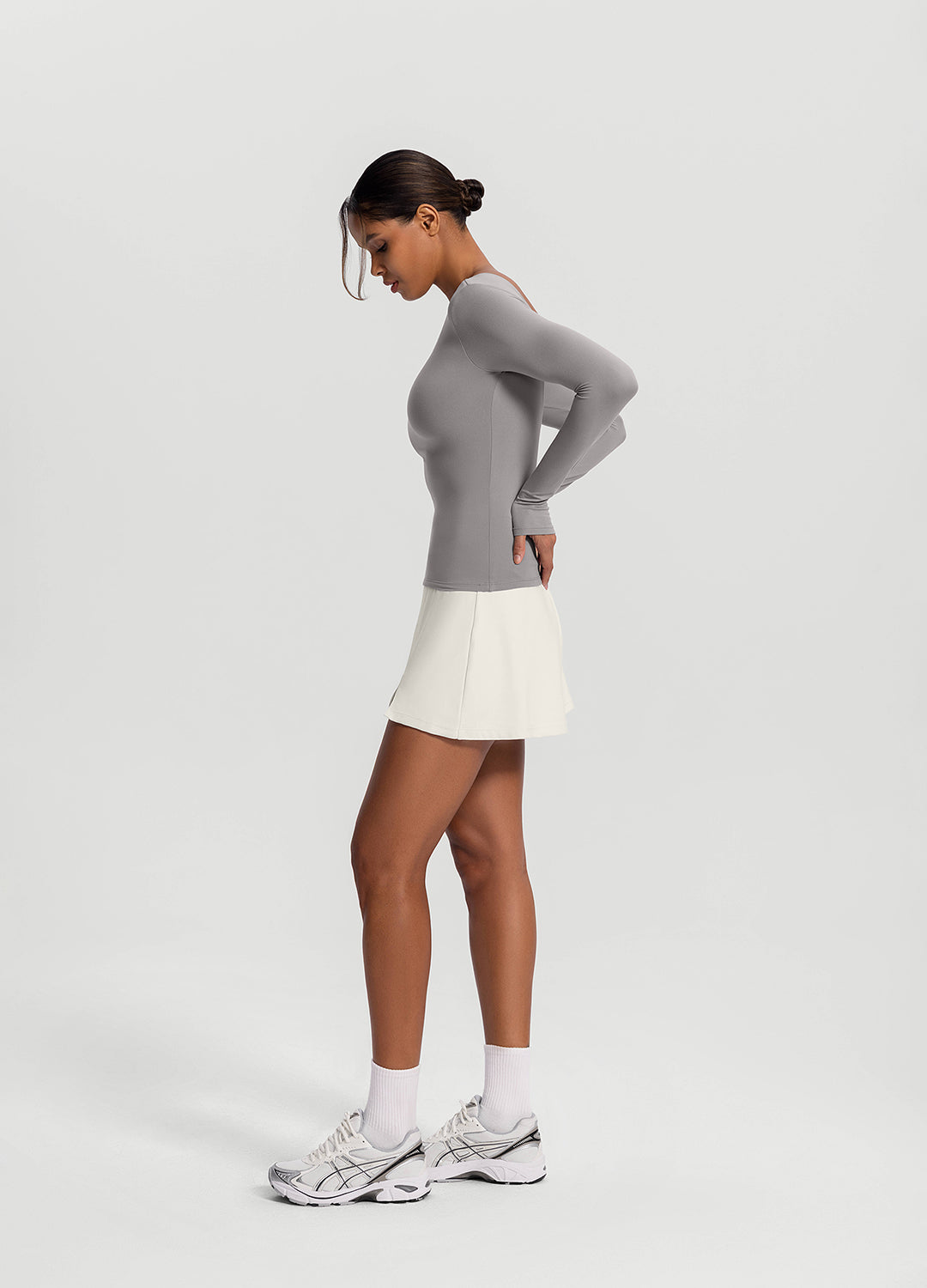 Open-Back Long Sleeve Top - Image 2