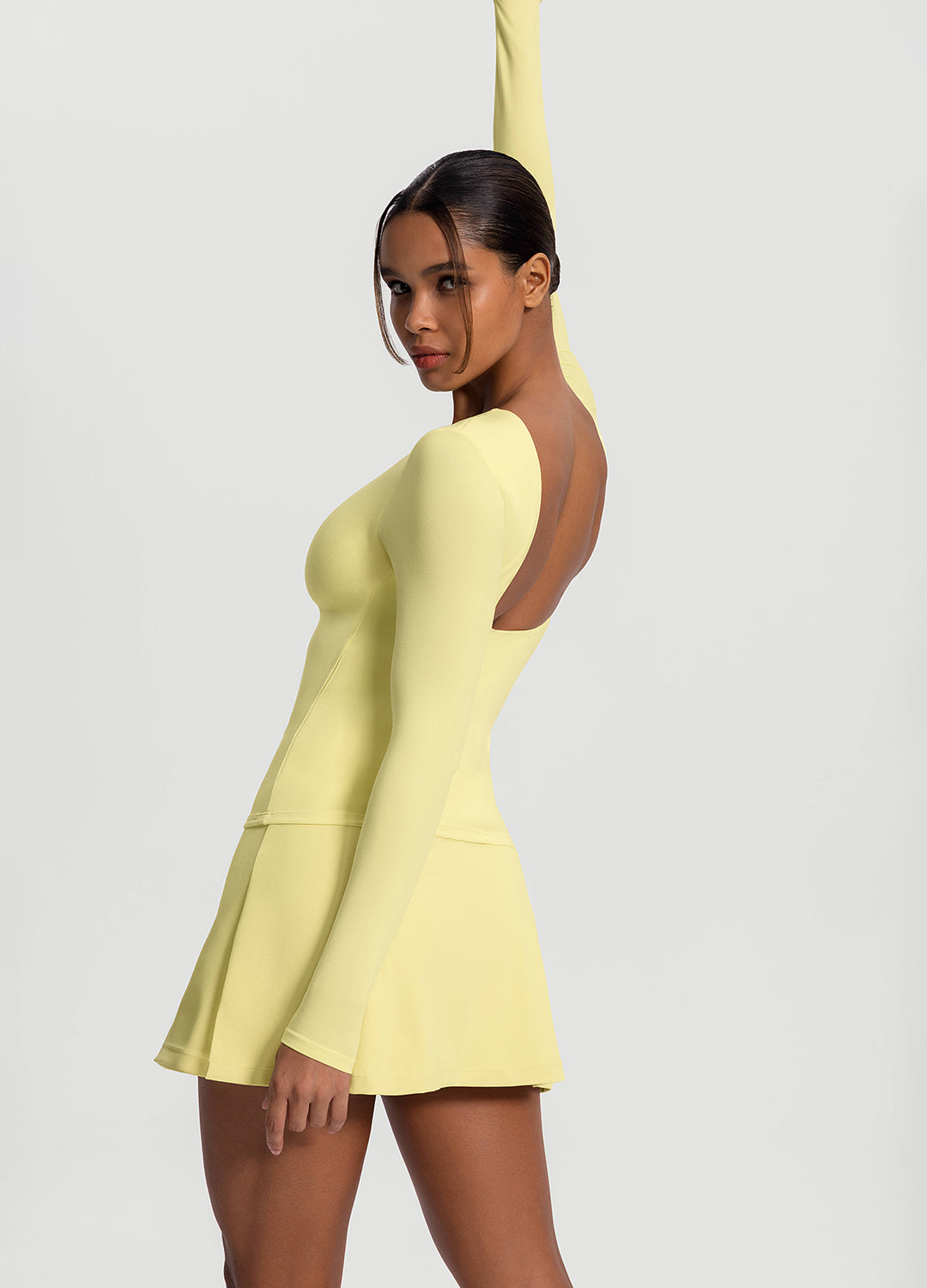 Open-Back Long Sleeve Top - Image 5