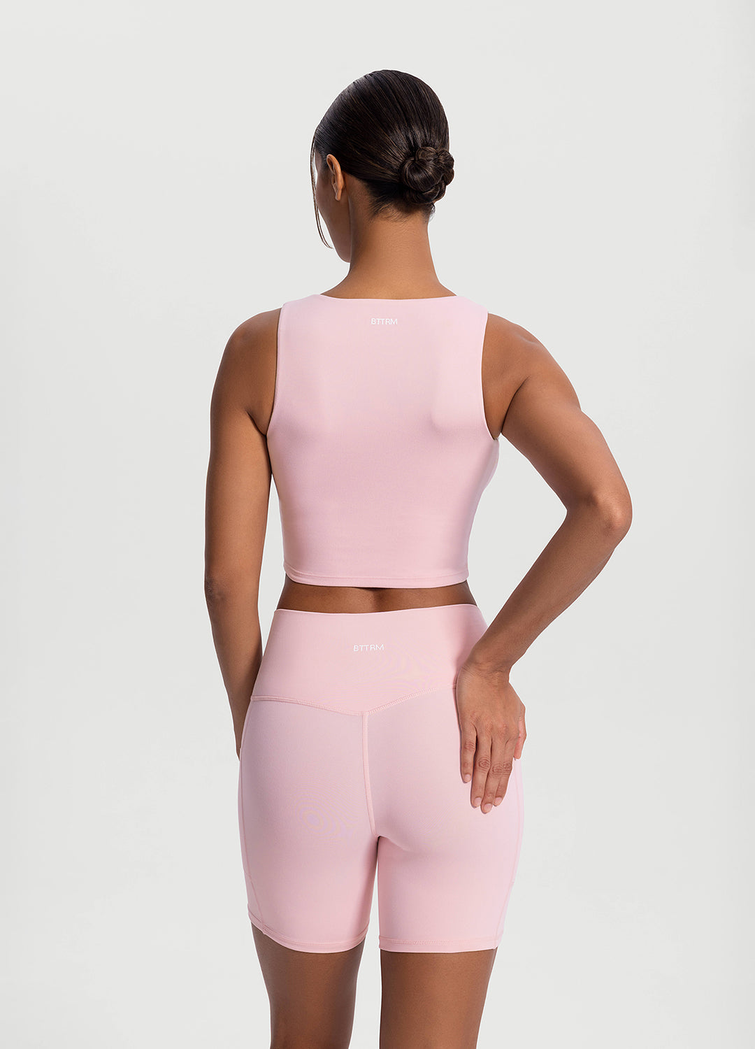High Neck Cropped Tank Top - Image 3