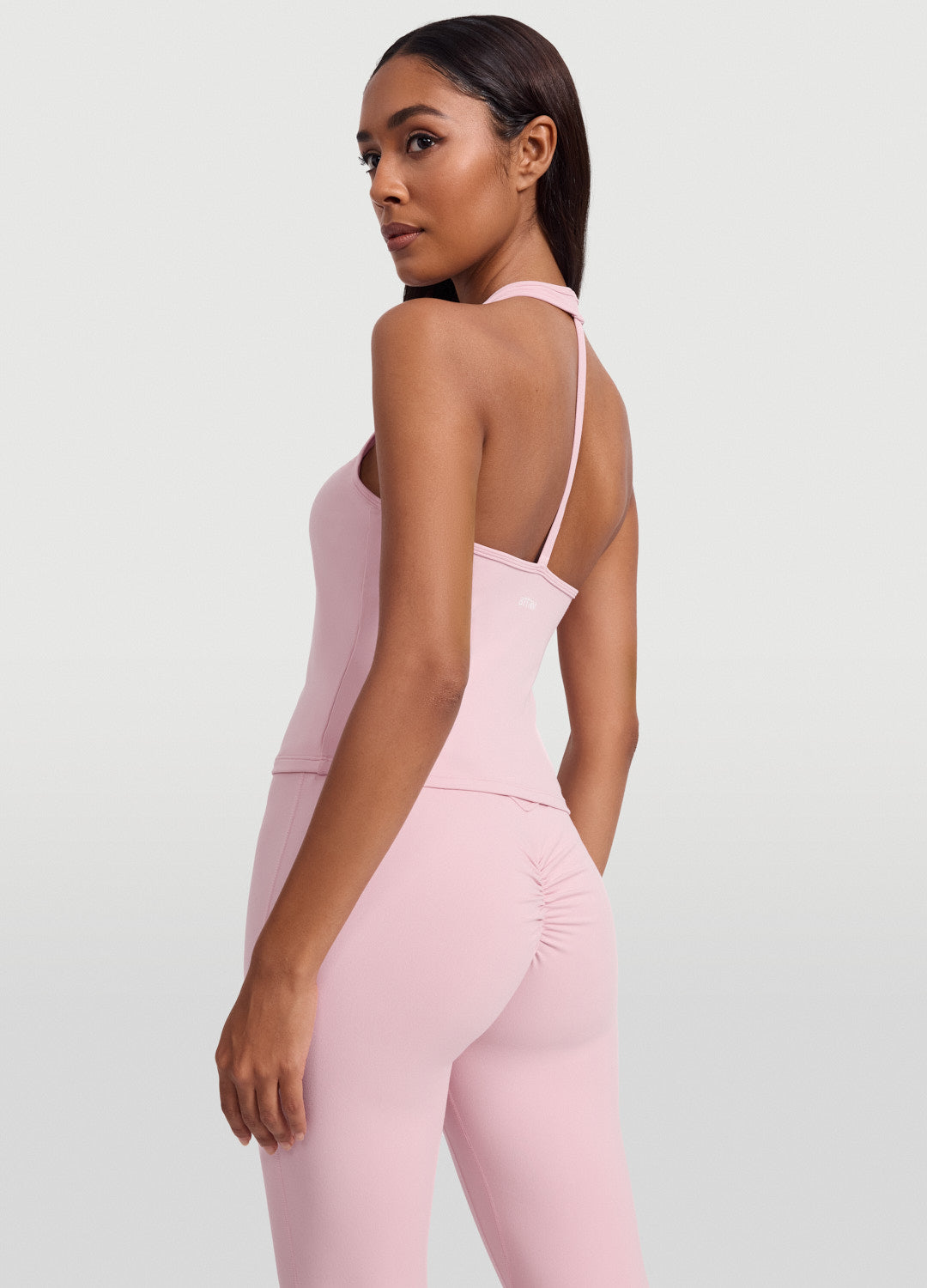 Open Back Halter Tank Top - Image 3