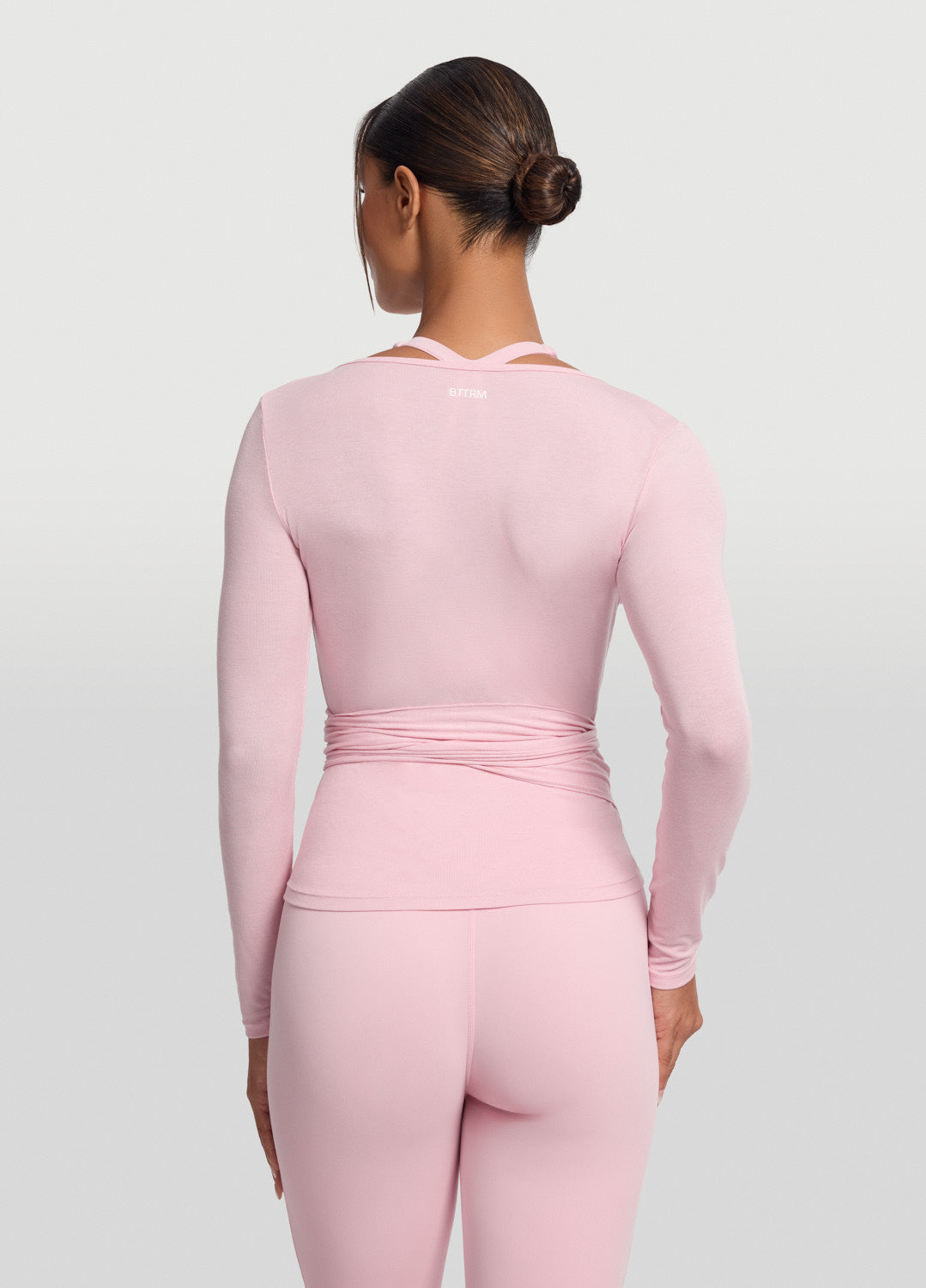 Seamless Pilates Wrap Top - Image 3