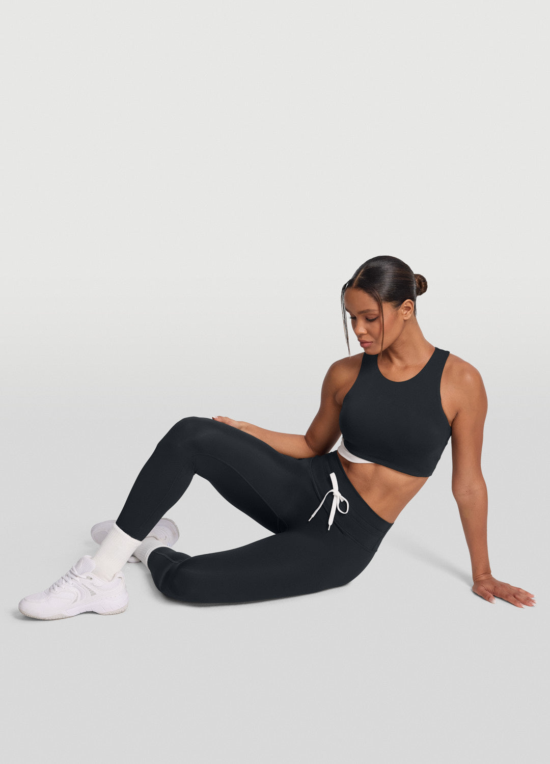 Sleek Drawstring Leggings - Image 5