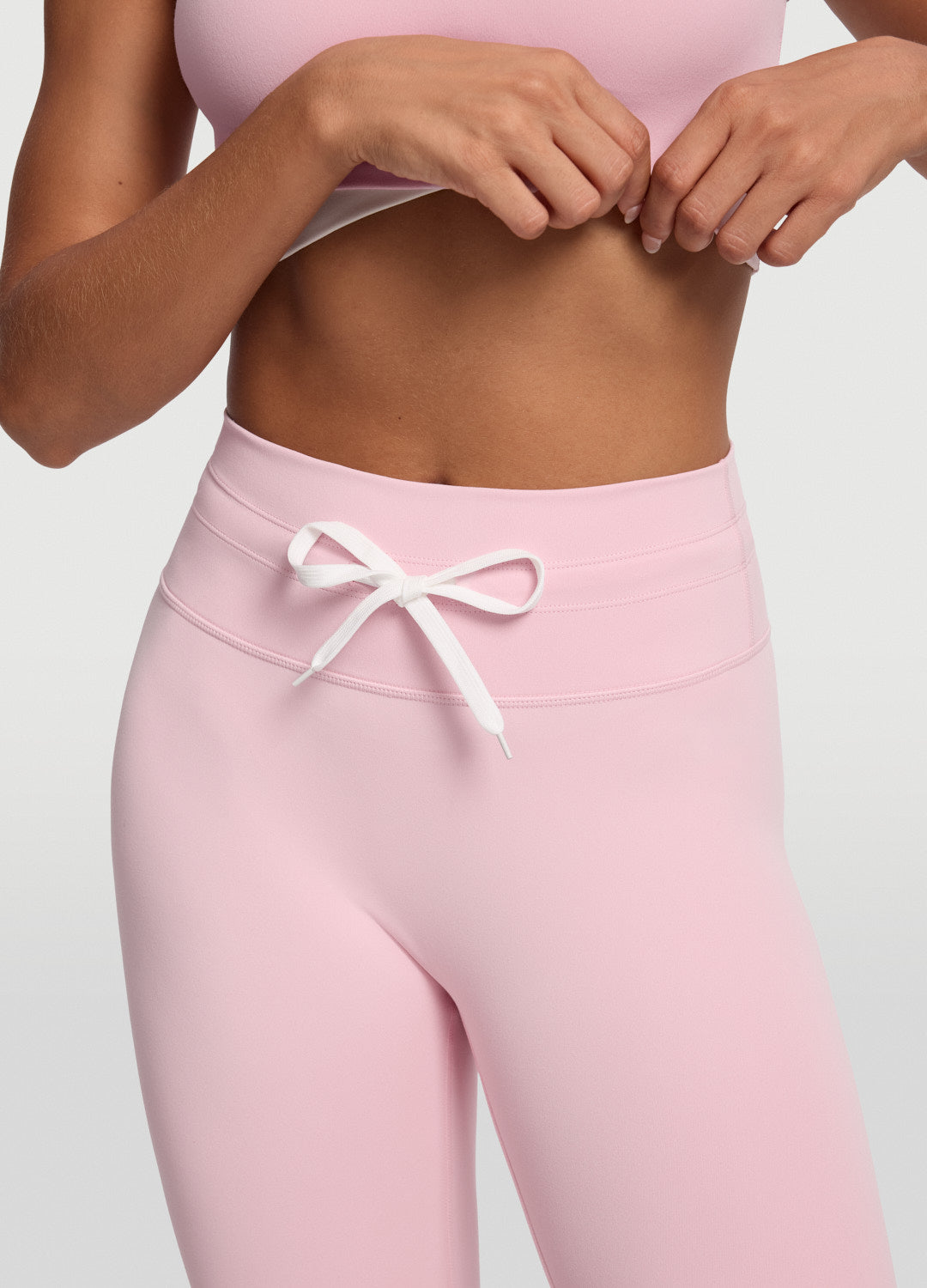 Sleek Drawstring Leggings - Image 4