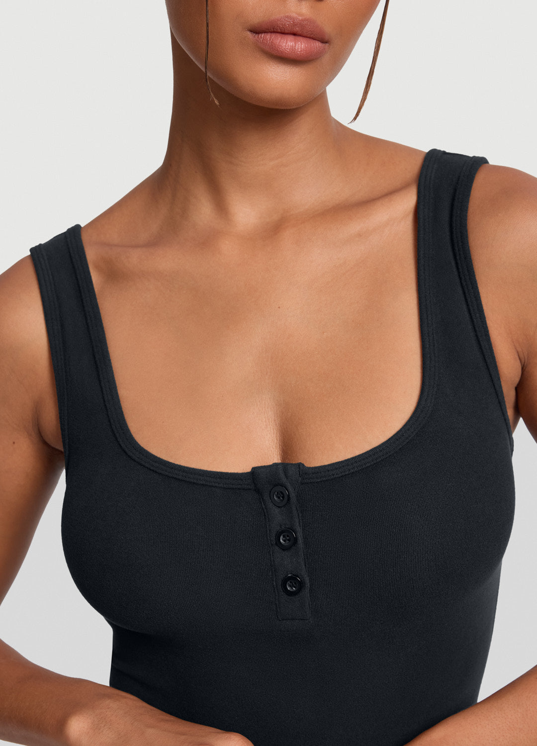 Button Front Tank Top - Image 4