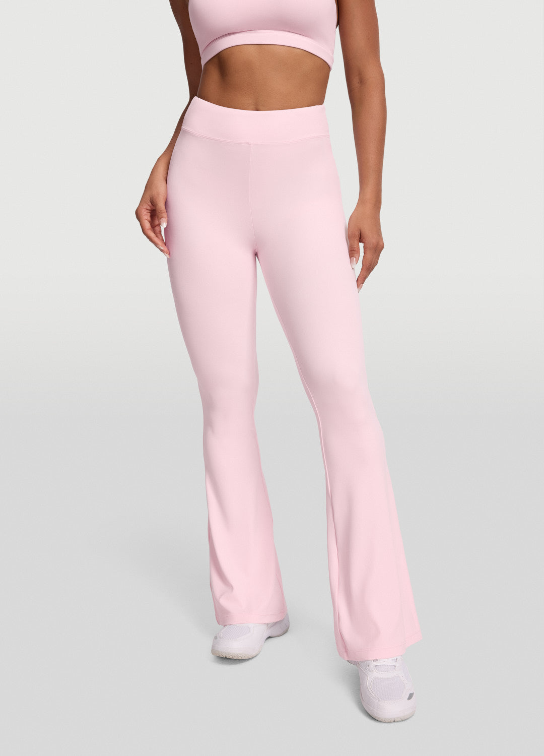 High-Waisted Flared Leggings