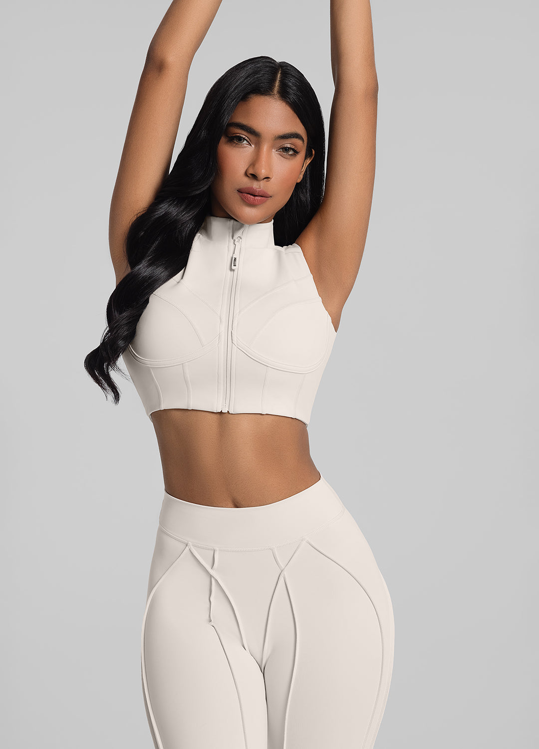 High-Neck Zip-Up Top - Image 5