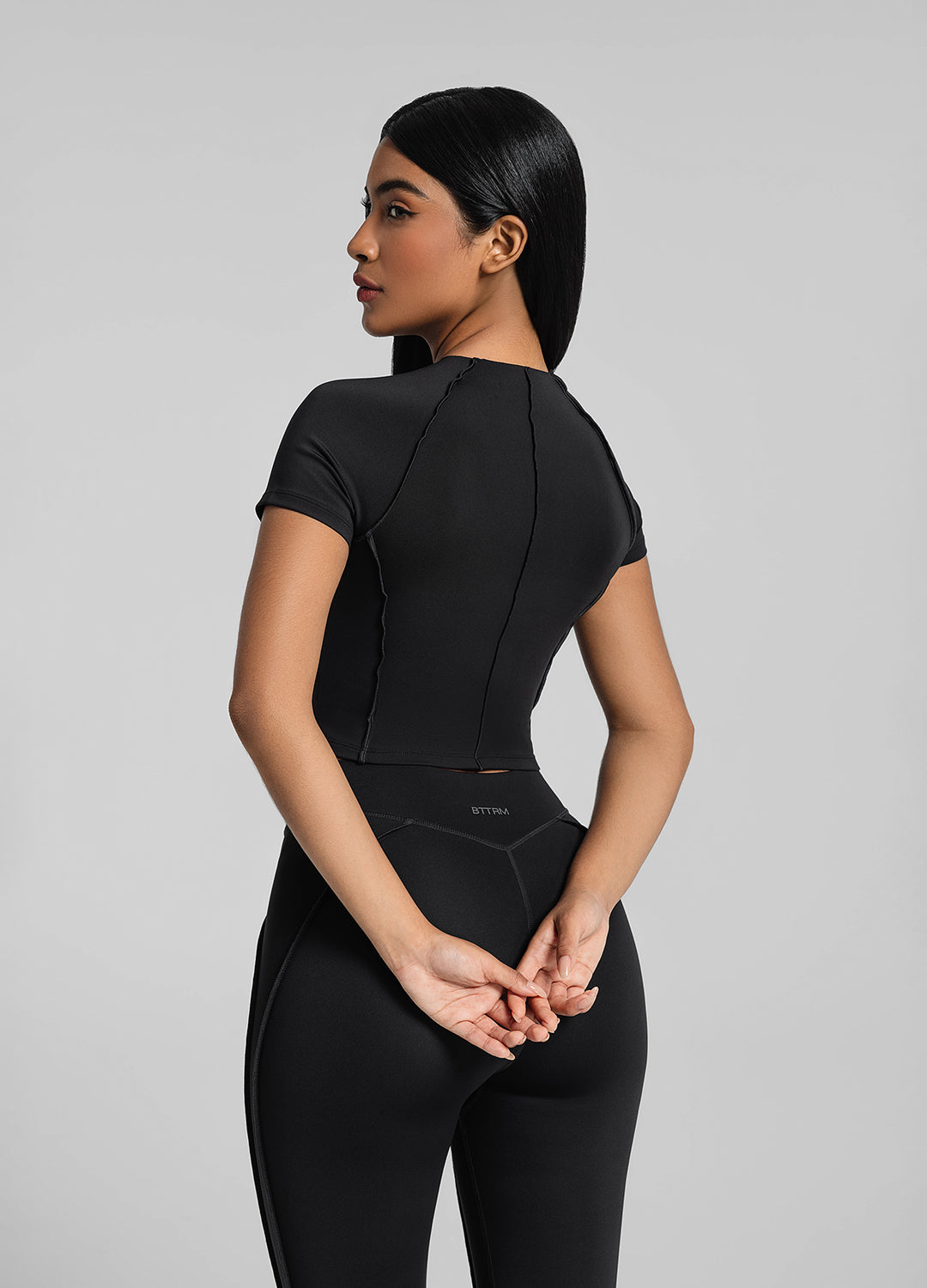 Contour Stitch Crop Top - Image 4