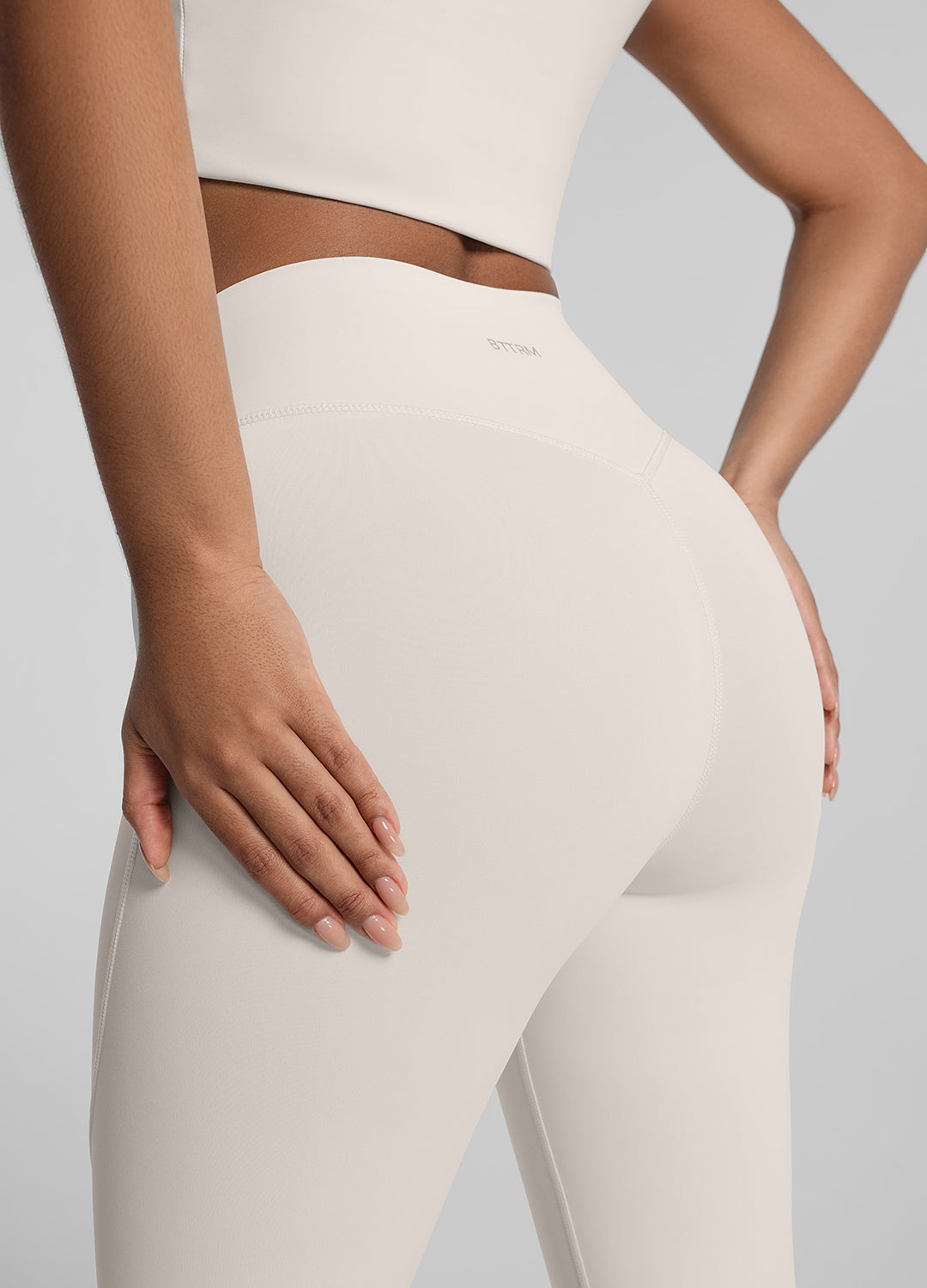 Zip Front Mesh Leggings - Image 4
