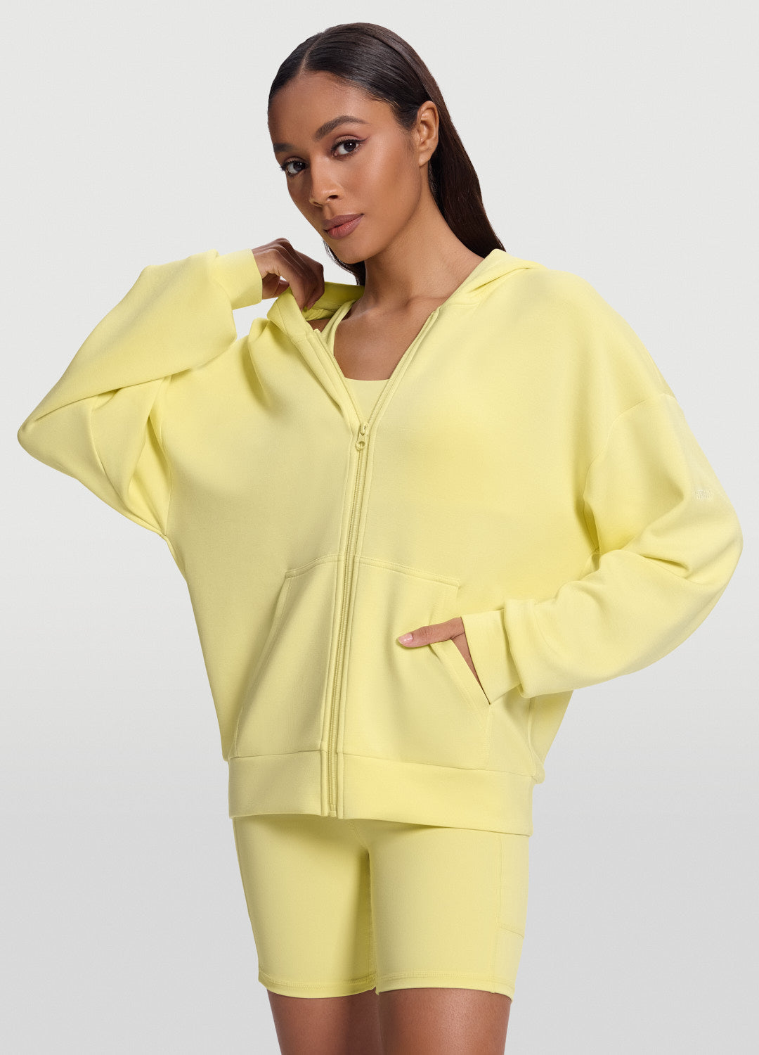 Oversized Zip-Up Hoodie - Image 4