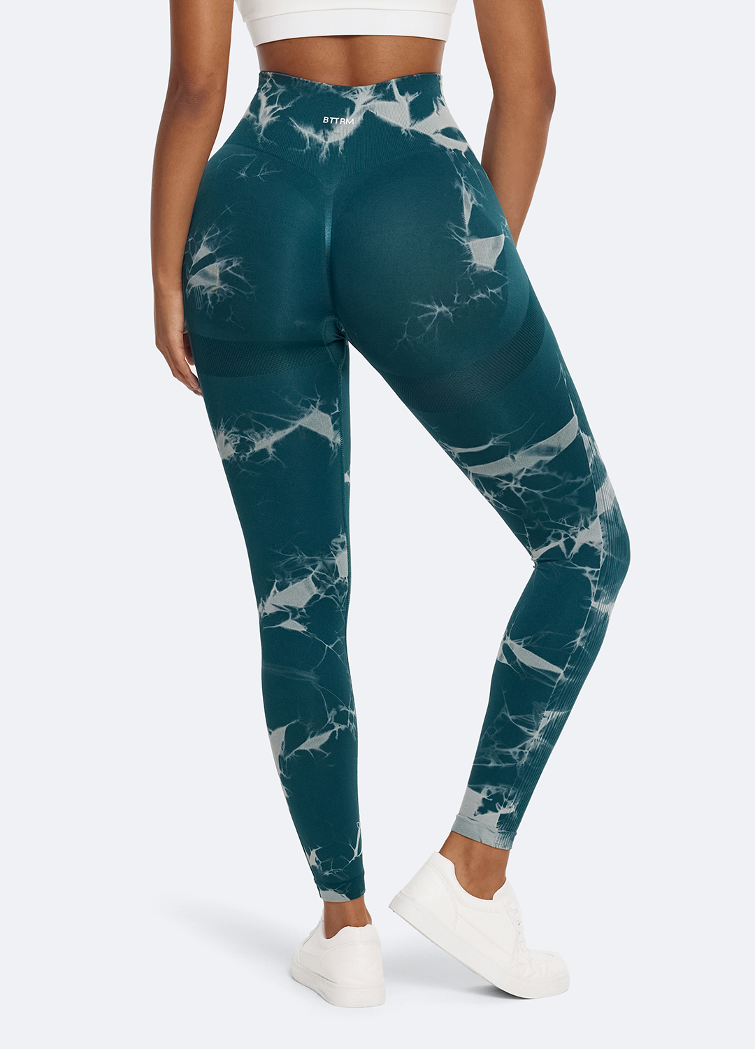 Tie Dye Leggings with Push-Up - Image 3